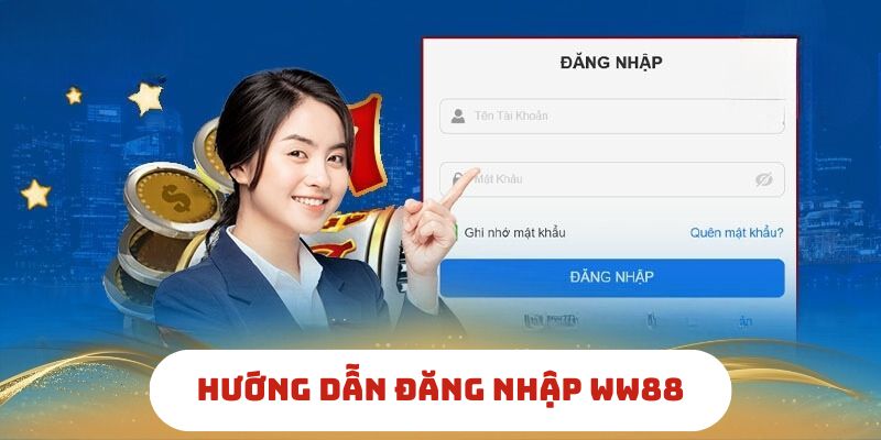 Các bước đăng nhập vào trang web ww88